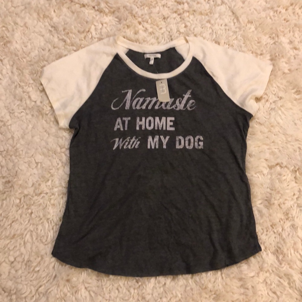 Maurice’s Namaste Home with my Dog tee